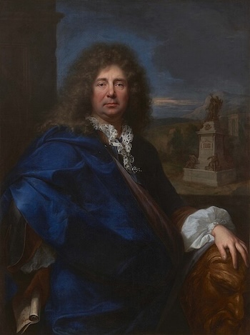 Portrait of Martin Desjardins by Hyacinthe Rigaud - Versailles